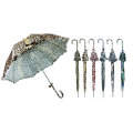 Animal Skin Designs Straight Dome Lace Umbrella (YS-SA23083908R)